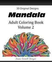 Mandala Adult Coloring Book: Volume 2 - PDF