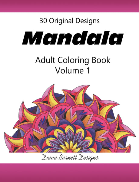 Mandala Adult Color Book Vol. 1 - PDF