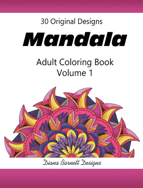 Mandala Adult Color Book Vol. 1 - JPG